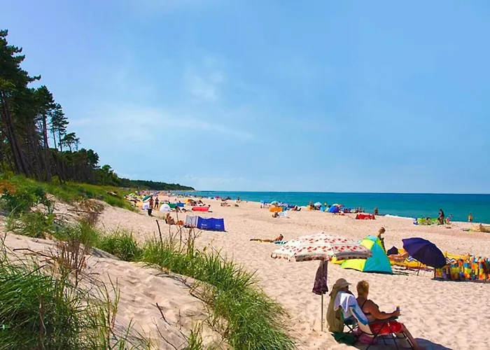 In Jaros Awiec Near Tropicana Park Semesterbostad Jarosławiec